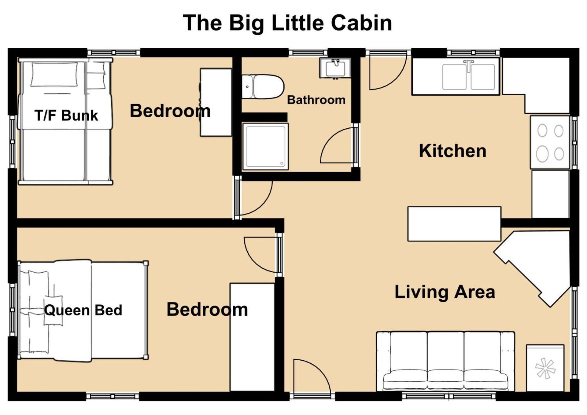 The Big Little Cabin - Hot Tub & Playground ดาห์ลอนีกา ภายนอก รูปภาพ